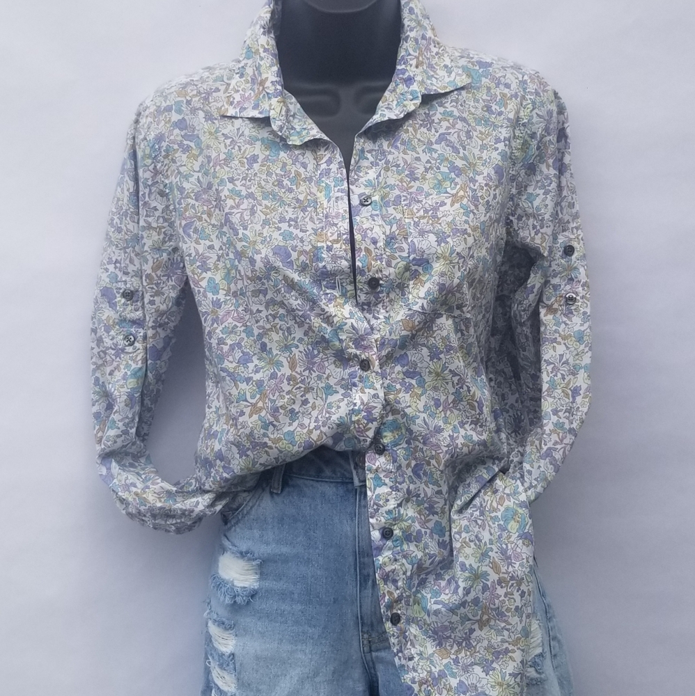 Gap | Floral Print| Button up Shirt